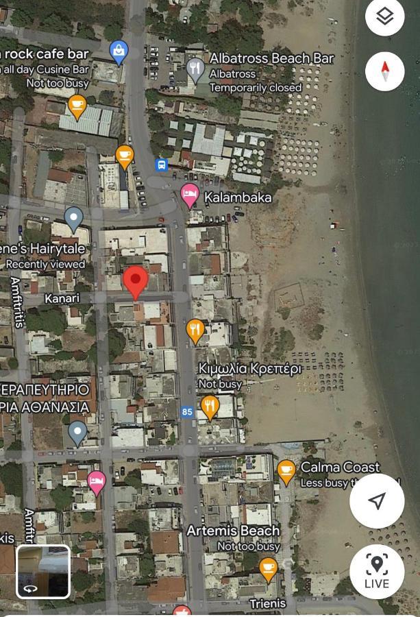 Argo Apartment 15Min From The Airport, 1Min From The Beach Artemis City Center Exterior photo